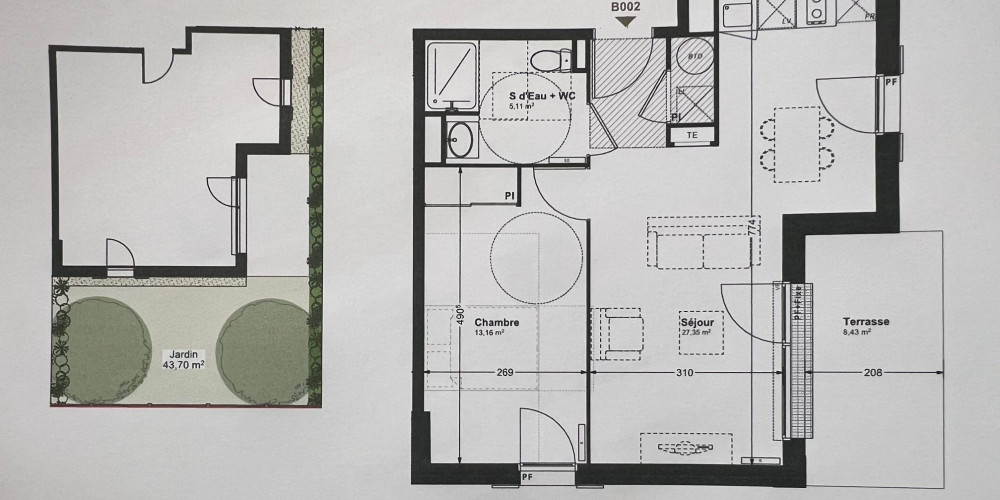 appartement à AUDENGE (33980)