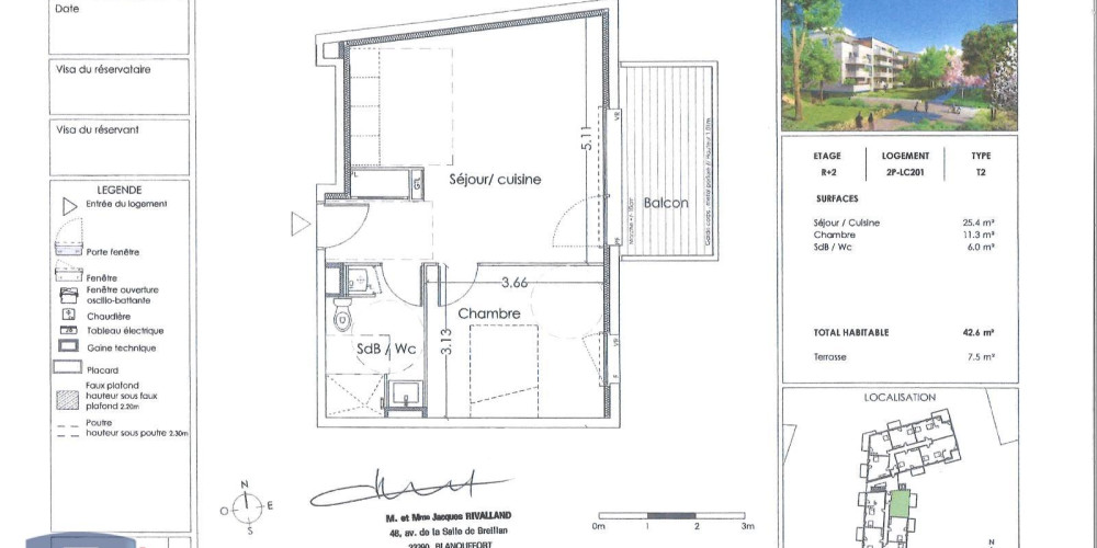 appartement à VILLENAVE D ORNON (33140)