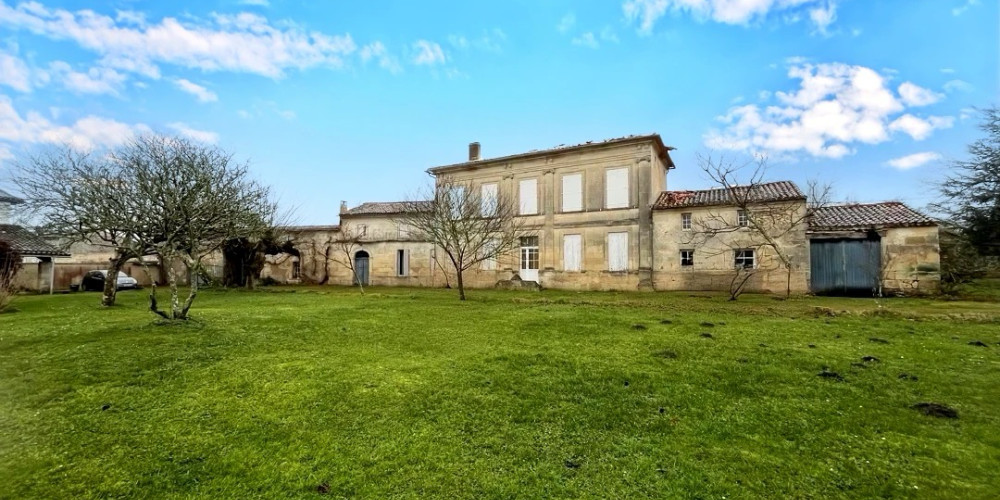 maison à PEUJARD (33240)