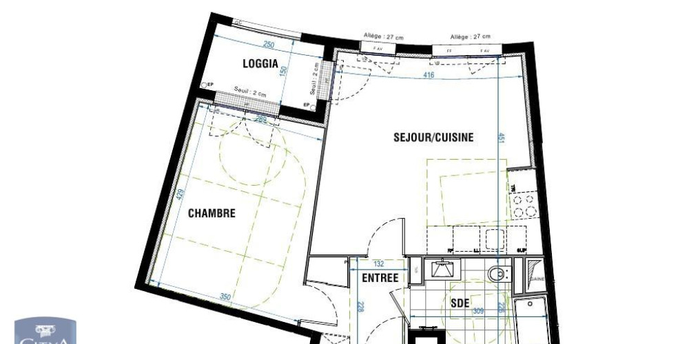 appartement à BORDEAUX (33800)