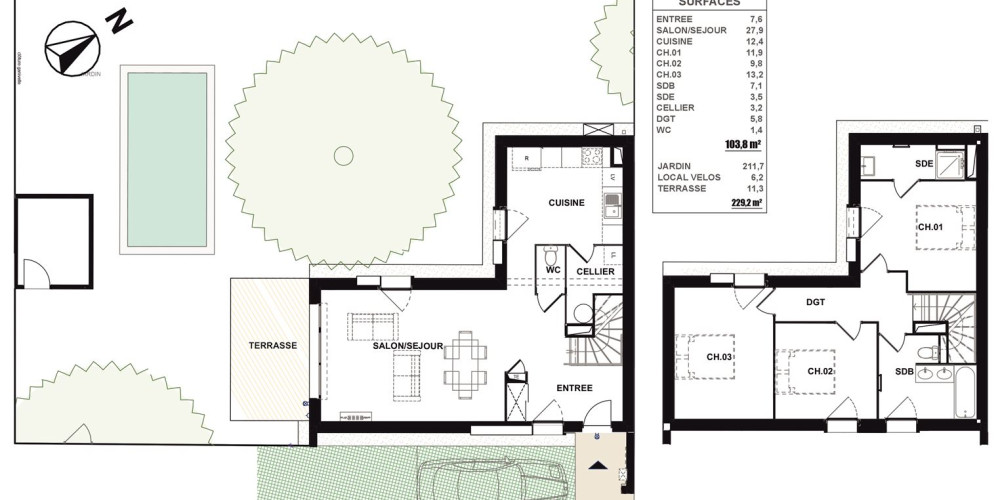 maison à BRUGES (33520)