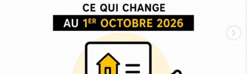 Nouveaux modèles de baux d'habitation : ce qui change au 1er octobre 2026