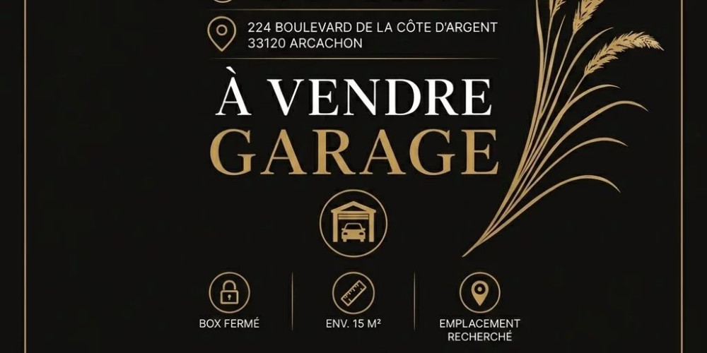 parking à ARCACHON (33120)