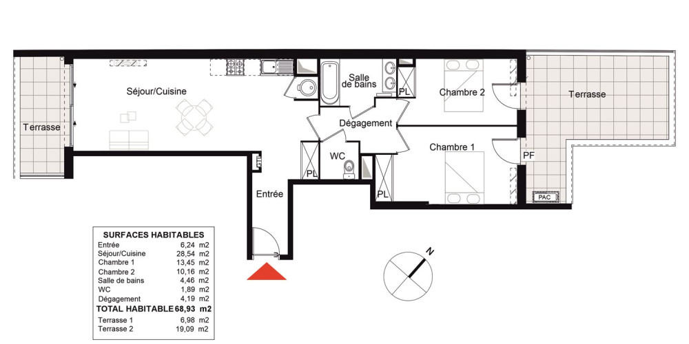 appartement à BORDEAUX (33200)