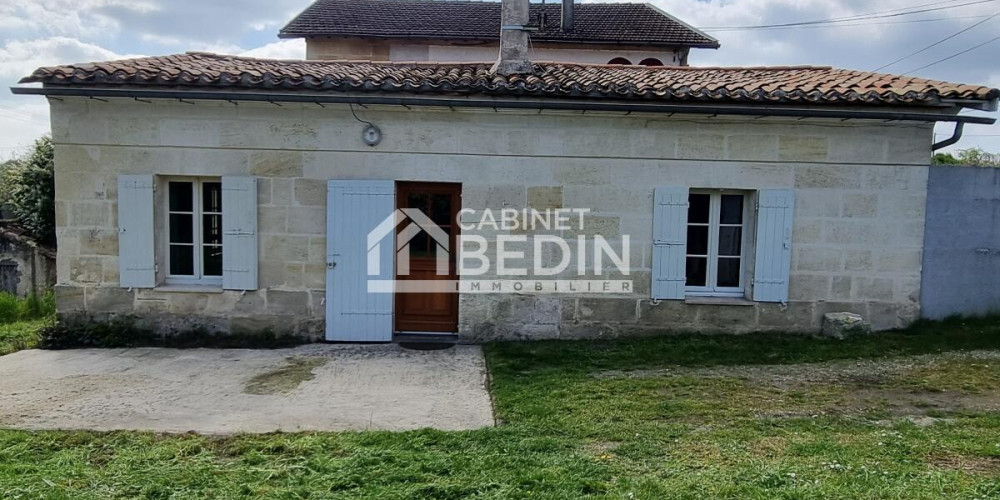 maison à CROIGNON (33750)