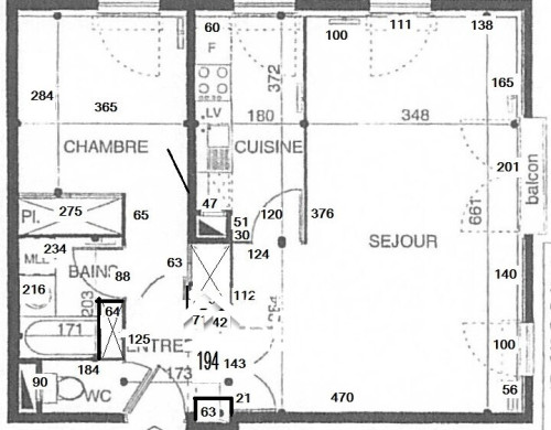 appartement  BORDEAUX