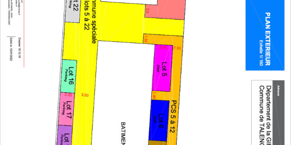 parking à TALENCE (33400)