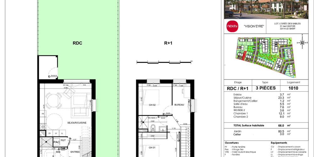maison à LE BARP (33114)