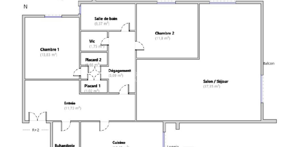 appartement à BORDEAUX (33200)