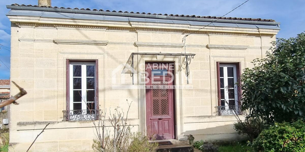maison à ST ANDRE DE CUBZAC (33240)