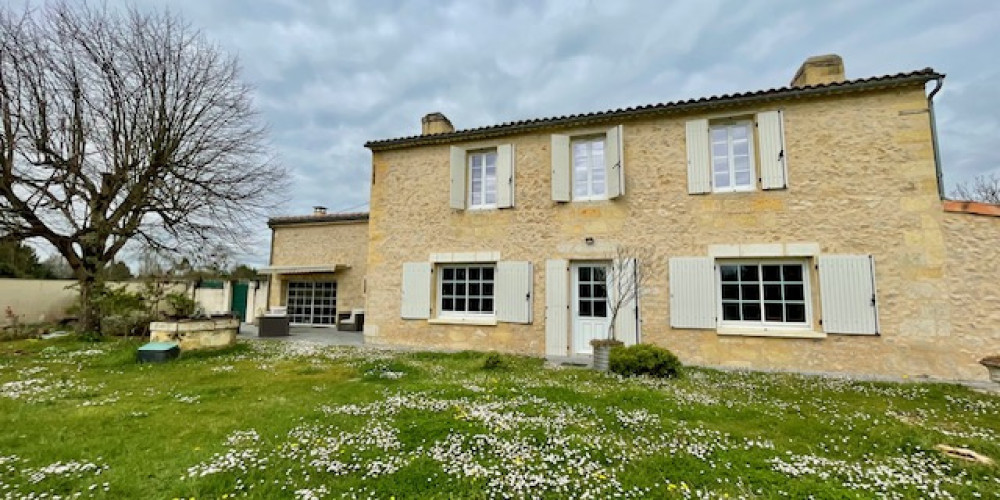 maison à PORTETS (33640)