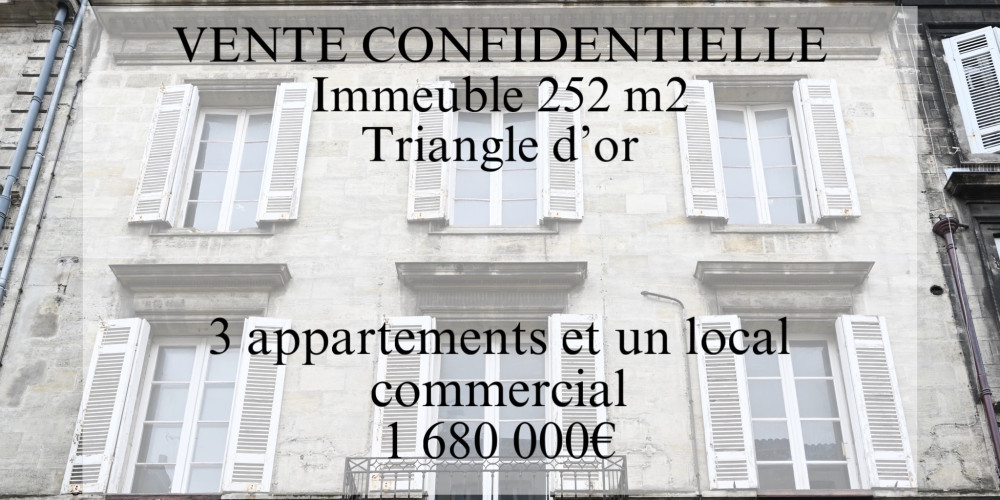 immeuble à BORDEAUX (33000)