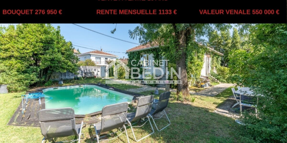 maison à BORDEAUX (33200)