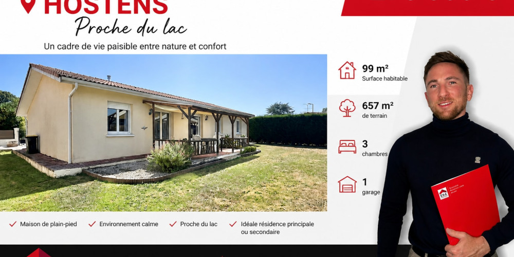maison à HOSTENS (33125)