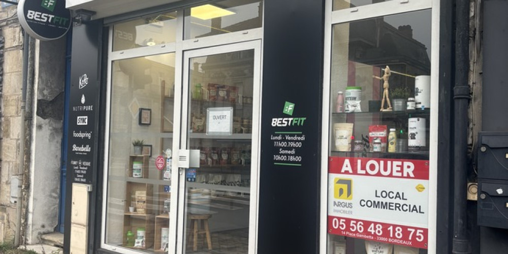 local commercial à BORDEAUX (33000)
