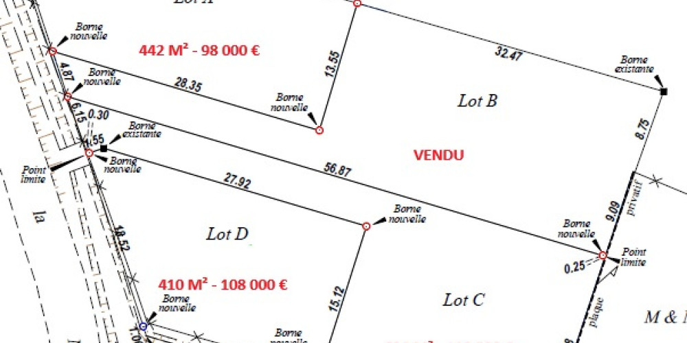 terrain à BRACH (33480)