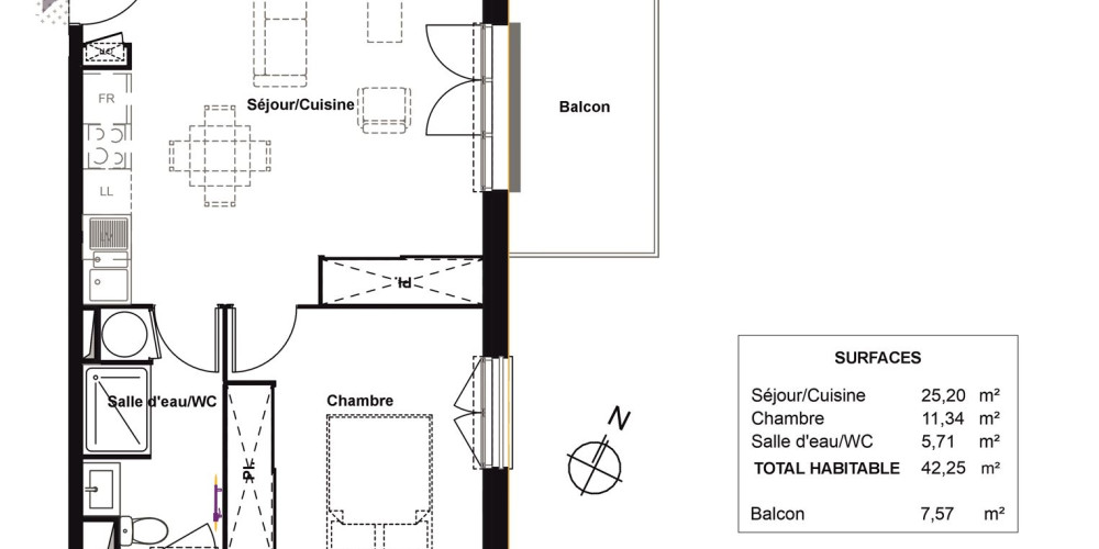 appartement à BLANQUEFORT (33290)