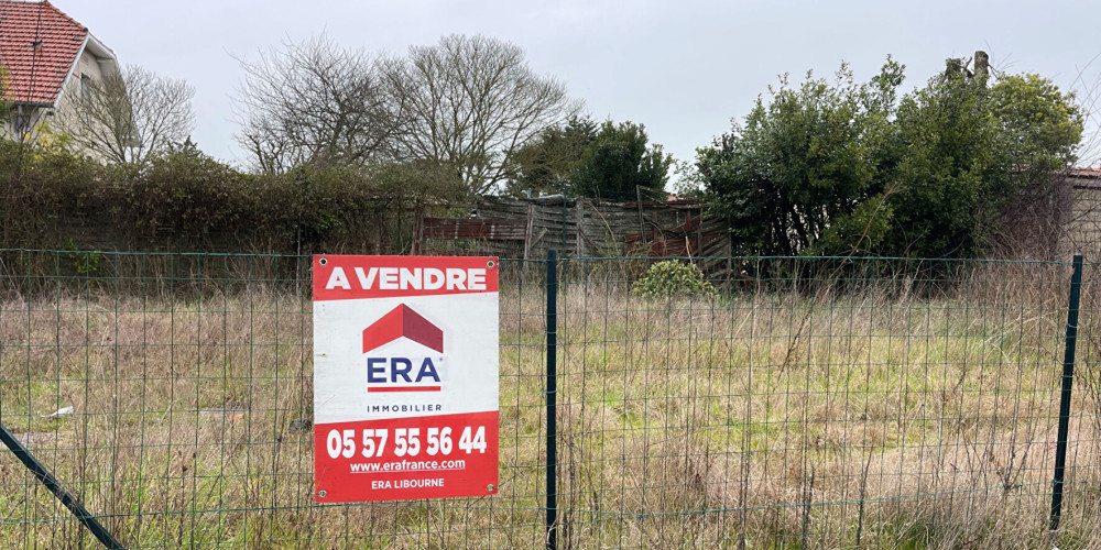 terrain à LIBOURNE (33500)