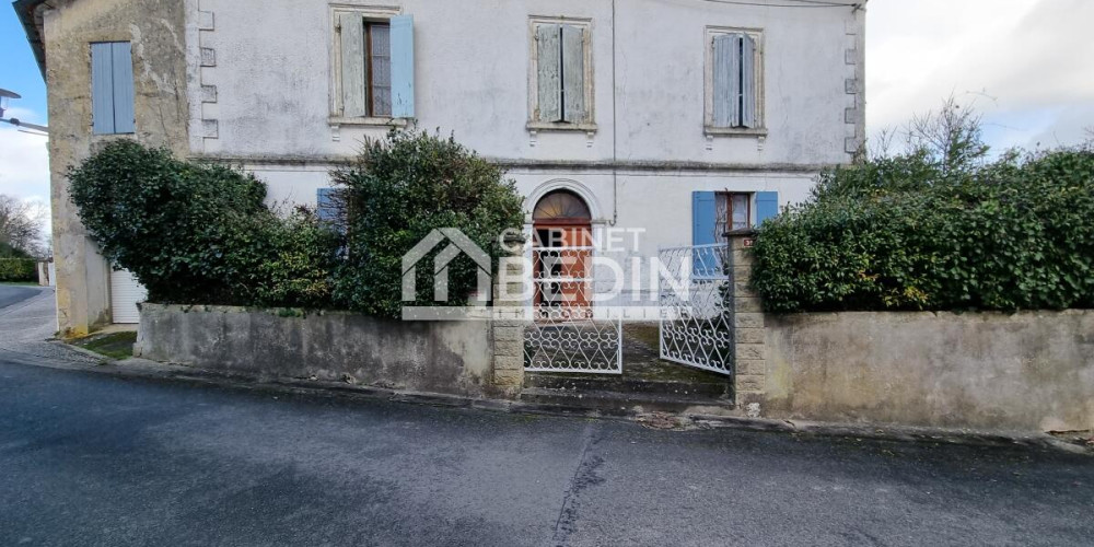 maison à PUJOLS SUR CIRON (33210)