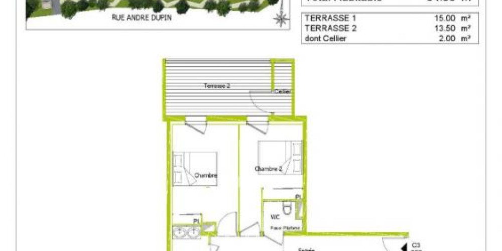 appartement à LORMONT (33310)