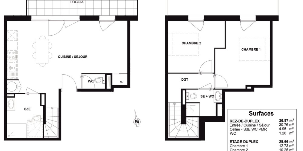 appartement à TALENCE (33400)