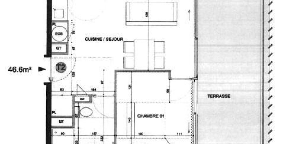 appartement à BORDEAUX (33800)