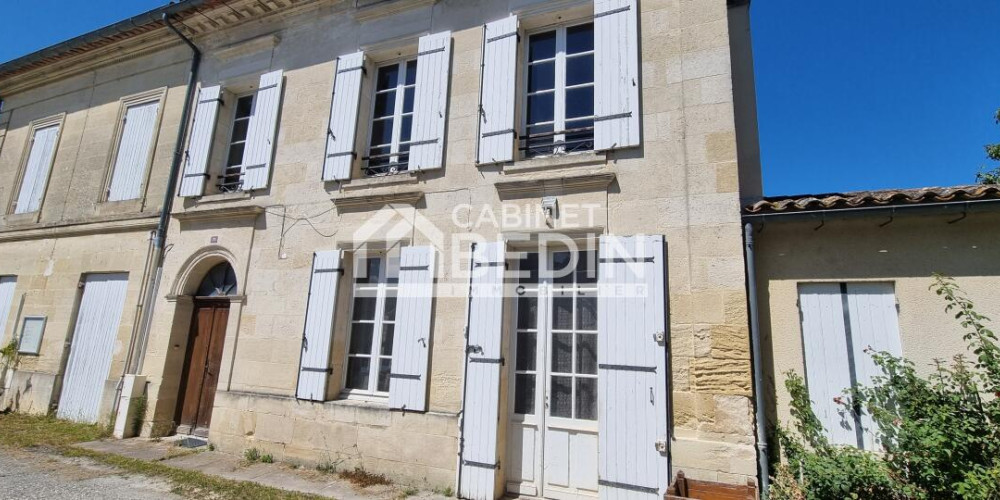 maison à GENISSAC (33420)