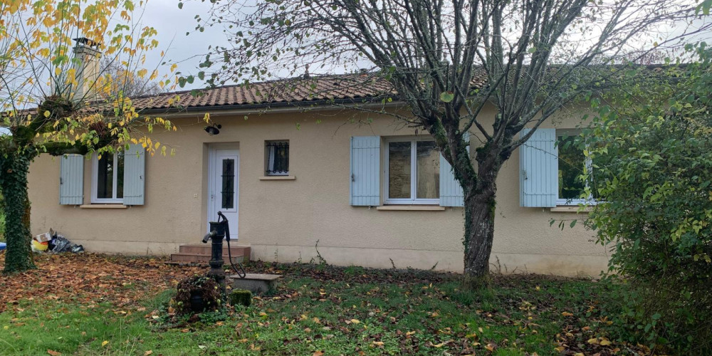 maison à BLASIMON (33540)