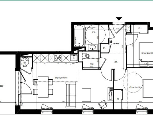 appartement  GUJAN MESTRAS